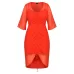 Robe en mousseline dressée City Chic