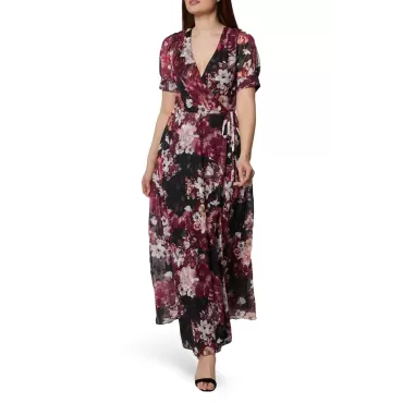 Robe longue à imprimé floral SAGE COLLECTIVE