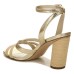 Sandales Franco Sarto Olina Wicker Block Heel Ankle Strap