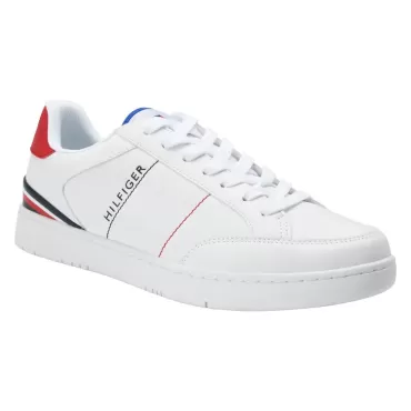 Sneaker Tommy Hilfiger à lacets en similicuir