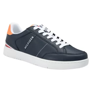 Sneaker Tommy Hilfiger à lacets en similicuir