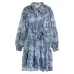 Robe chemise River Island à manches longues et motif cachemire