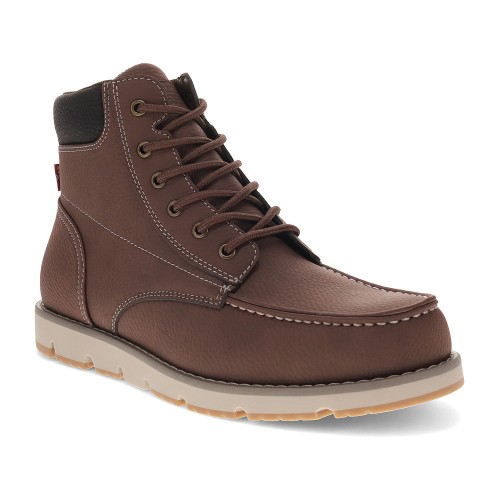 Bottes à lacets à talon plat Levi's Dean Wx Ul pour hommes