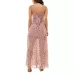 Robe longue fleurie sans manches Premier Amour